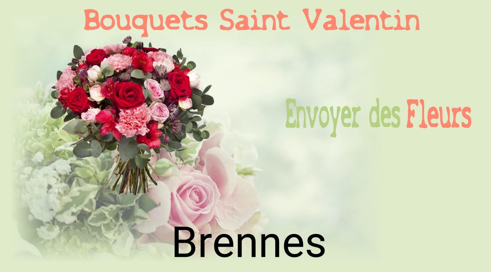 Roses de Saint-Valentin livrées à Brennes